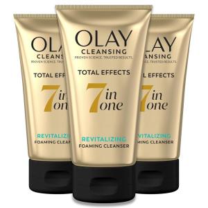 Olay Total Effects Revitalizing Foaming Facial Cleanser, 5.0 fl oz (pack of 3)(Foaming Cleanser)