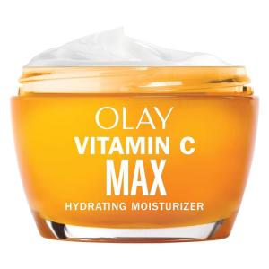 Olay Vitamin C MAX Face Moisturizer, Brightening Cream for Women, Hydrating, Evens Tone, Dark Spot & Hyperpigmentation Reduction, Glowing Skin Care – Niaciniamide, Peptides 1.7 Oz(1.7 Ounce (Pack of 1))