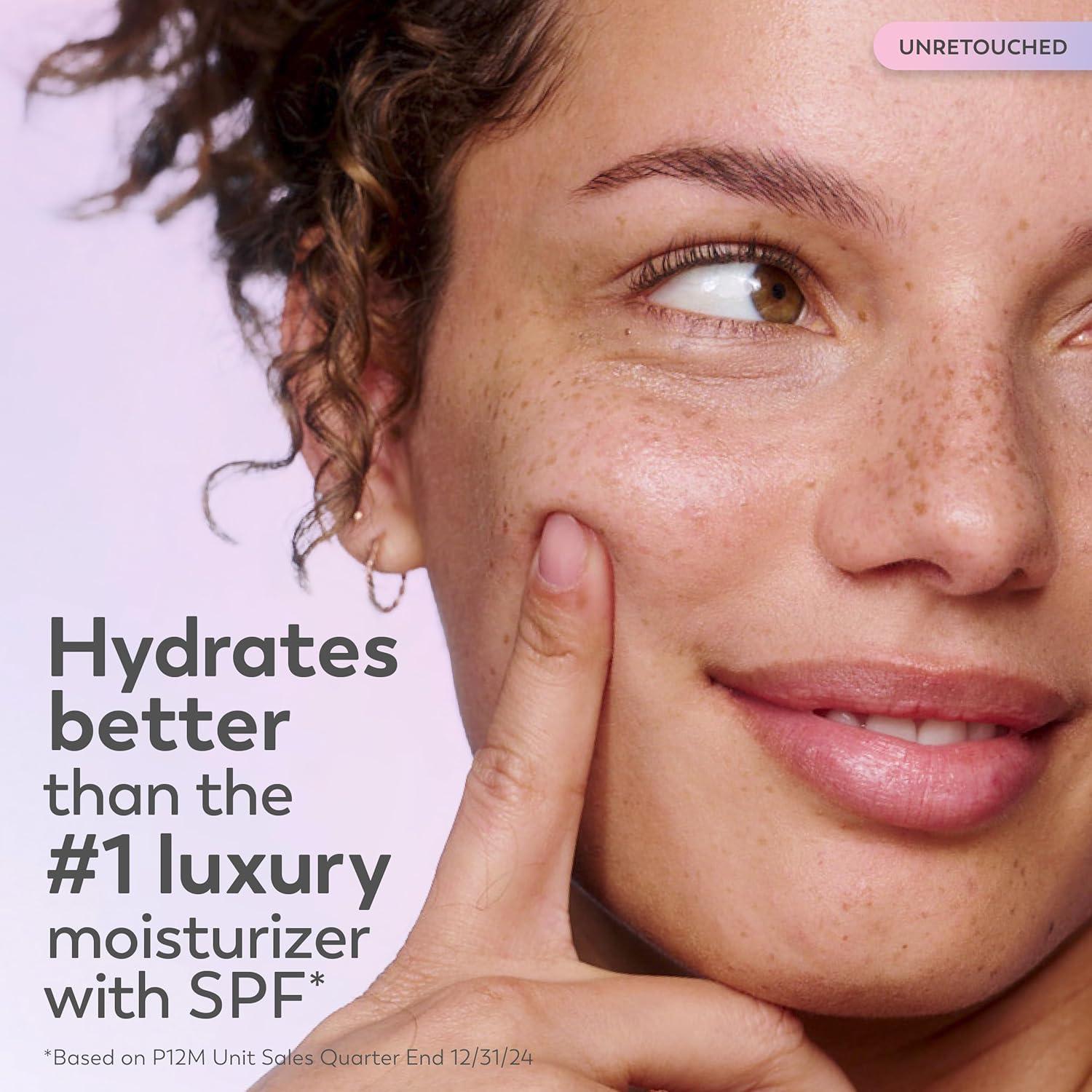 imageOlay Super Cream with Sunscreen SPF 30 Lightweight Face Moisturizer with Sun Protection 5in1 Skin Care Benefits Hydrating Brightening Firming Niacinamide Vitamin C Collagen Peptide 17 ozFloral and Ginger