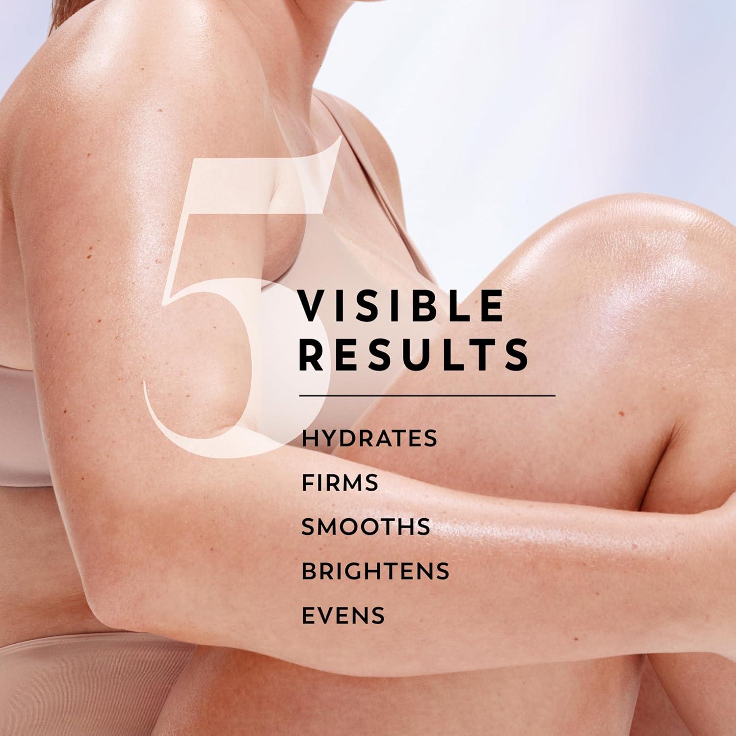 imageOlay Super Serum Body Wash for Normal Skin 24hr Long Lasting Hydration 5 Ingredient Serum Complex for Bright Even Firm Luminous Skin 185 fl ozRough Bumpy