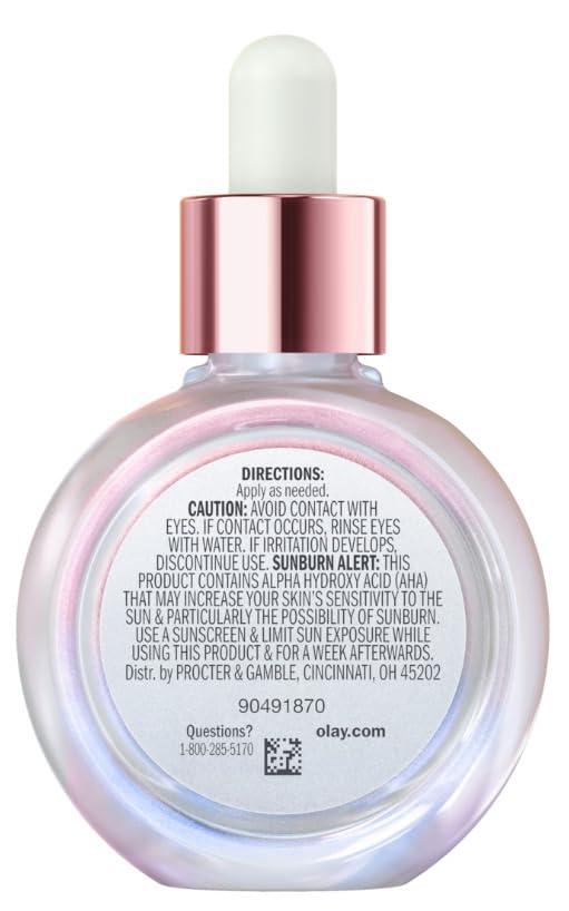 imageOlay Super Serum Night Repair FragranceFree Niacinamide Peptide Salicylic amp Lactic Acid Glycerin 5in1 Skin Care Benefits Hydrating Evens Tone Reduces Dark Spots AntiAging 17 Oz1 Fl Oz Pack of 1
