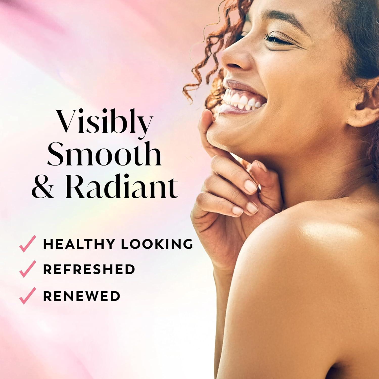 imageOlay Body Wash for Women Fresh Radiance 247 SkinLoving Freshness Visibly Radiant Plant Based Cleansers Vitamin B3 amp Antioxidant Blend For All Skin Types Cucumber amp Aloe Water Scent 22 fl ozPeach Cherry Blossom