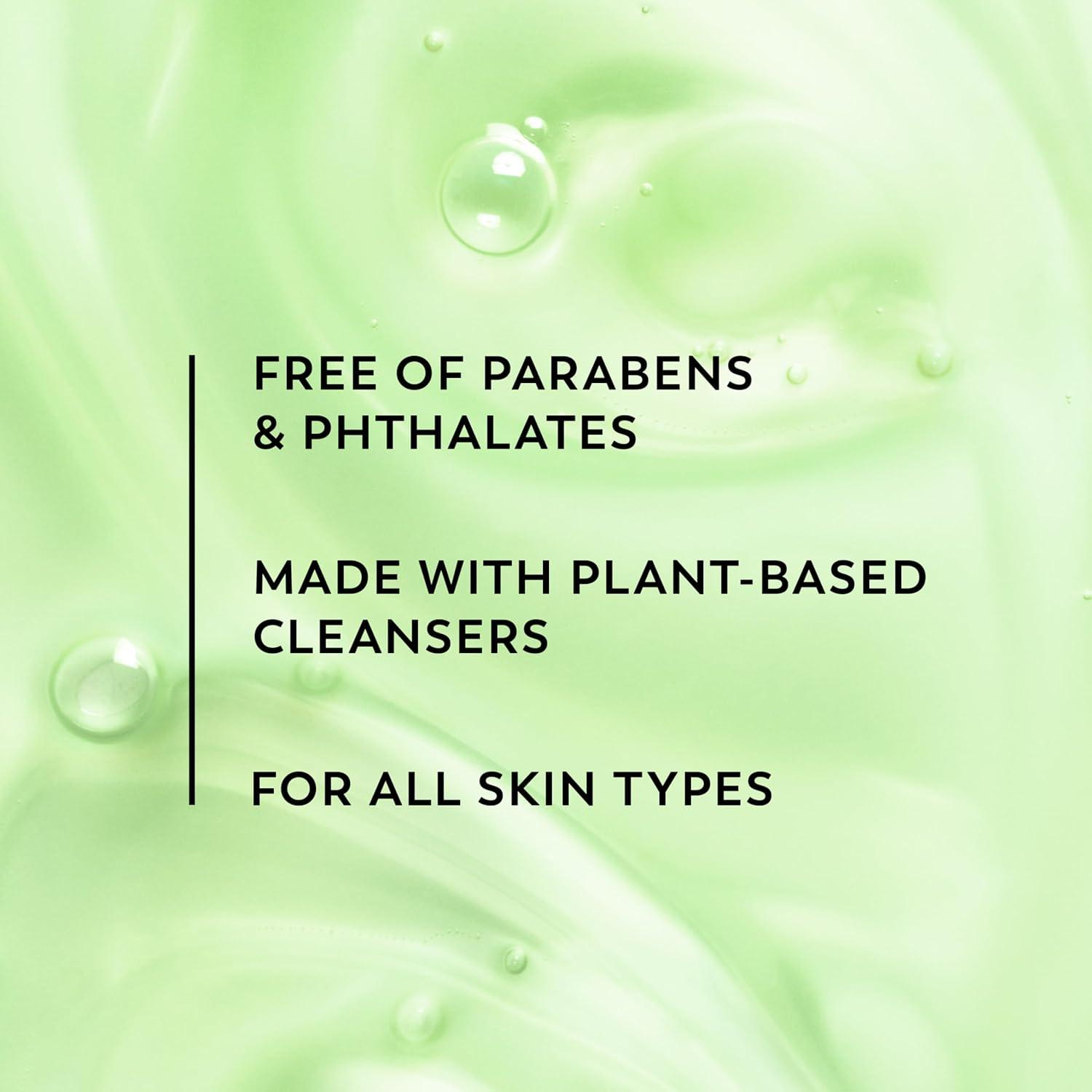 imageOlay Body Wash for Women Fresh Radiance 247 SkinLoving Freshness Visibly Radiant Plant Based Cleansers Vitamin B3 amp Antioxidant Blend For All Skin Types Cucumber amp Aloe Water Scent 22 fl ozCucumber Aloe Water