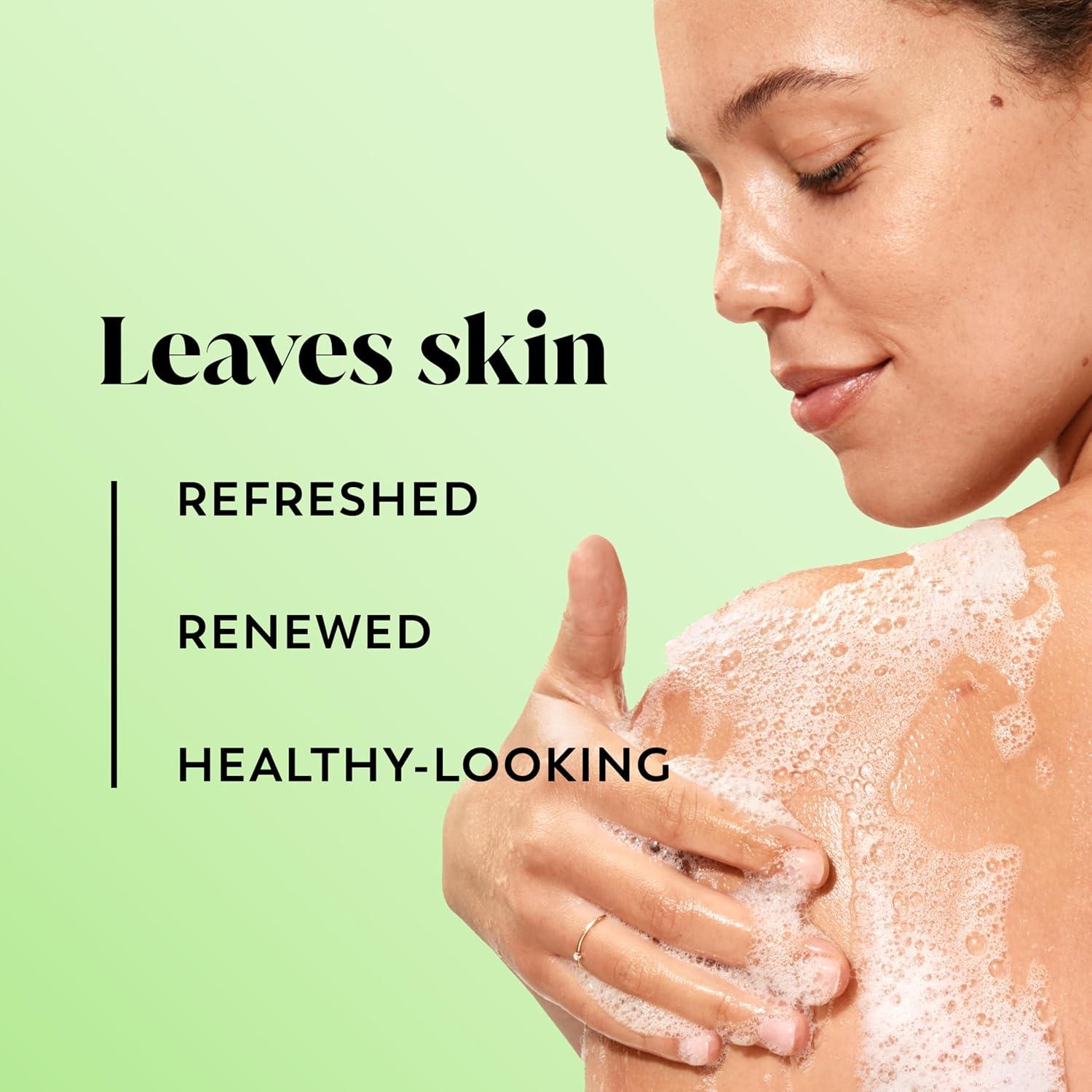imageOlay Body Wash for Women Fresh Radiance 247 SkinLoving Freshness Visibly Radiant Plant Based Cleansers Vitamin B3 amp Antioxidant Blend For All Skin Types Cucumber amp Aloe Water Scent 22 fl ozCucumber Aloe Water