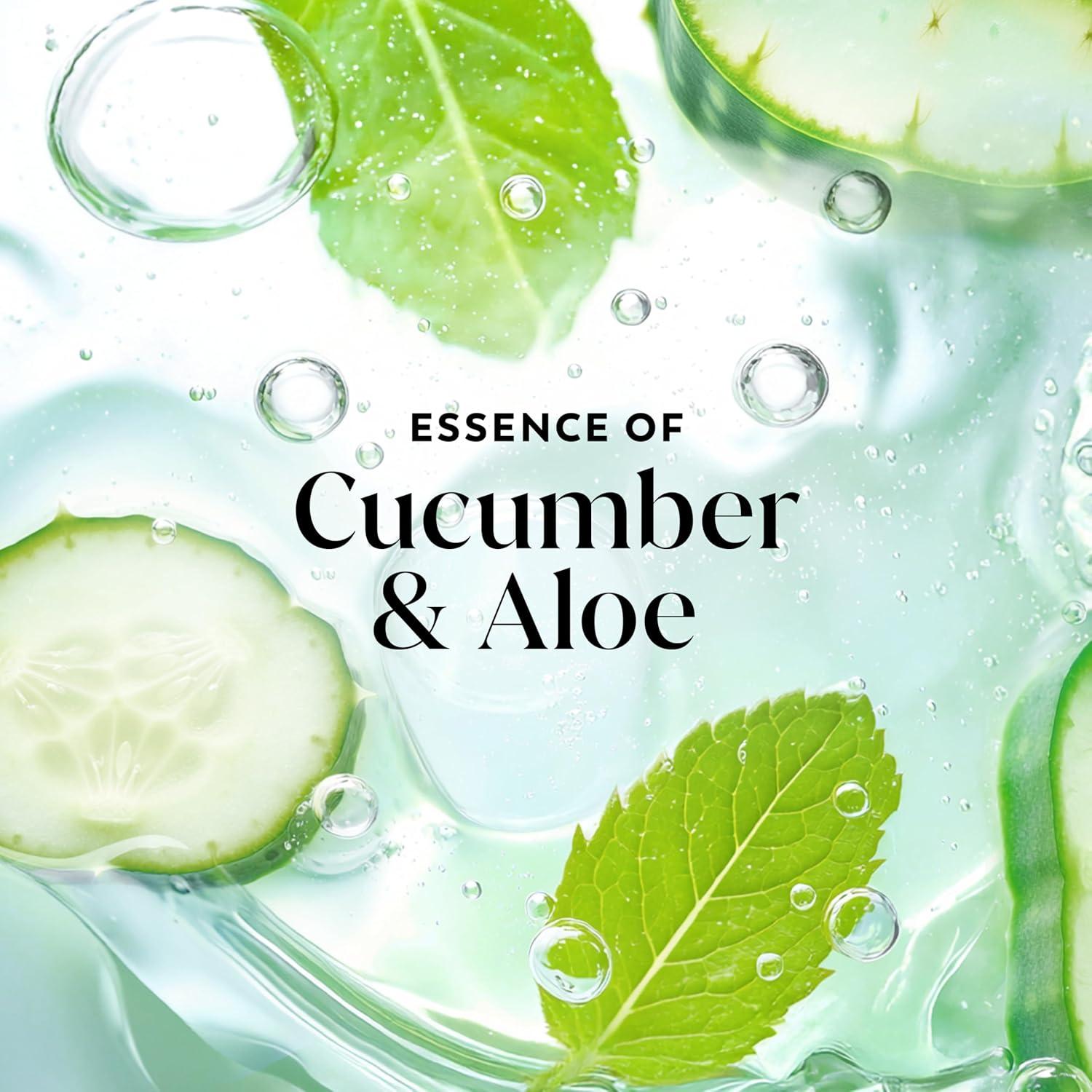 imageOlay Body Wash for Women Fresh Radiance 247 SkinLoving Freshness Visibly Radiant Plant Based Cleansers Vitamin B3 amp Antioxidant Blend For All Skin Types Cucumber amp Aloe Water Scent 22 fl ozCucumber Aloe Water