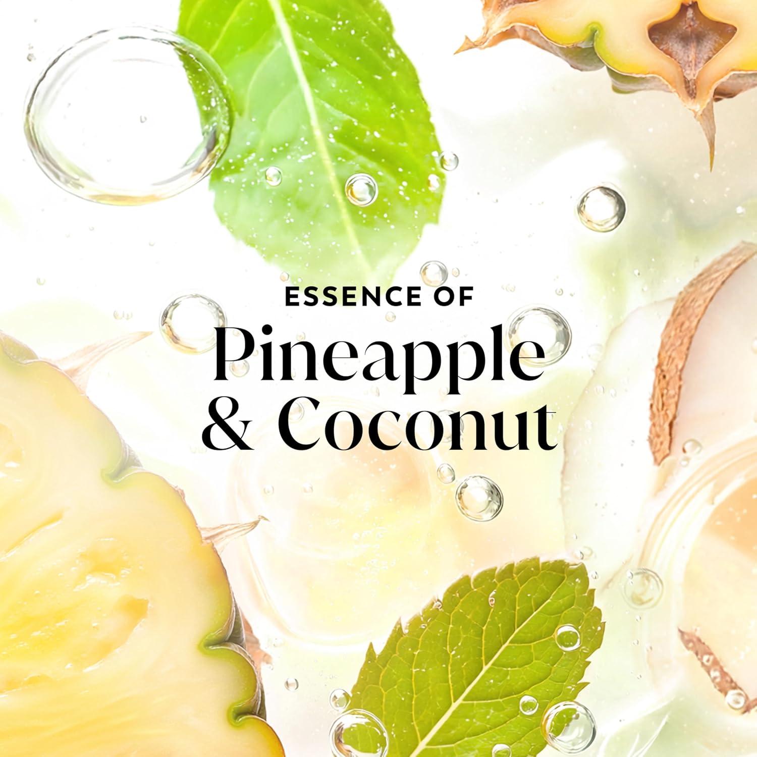 imageOlay Body Wash for Women Fresh Radiance 247 SkinLoving Freshness Visibly Radiant Plant Based Cleansers Vitamin B3 amp Antioxidant Blend For All Skin Types Cucumber amp Aloe Water Scent 22 fl ozPineapple Coconut Water