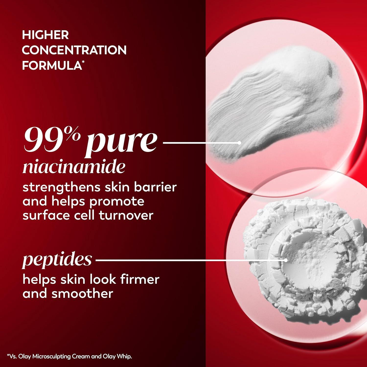 imageOlay Regenerist Radiance Niacinamide Face Moisturizer Strong amp Firm Cream for Women AntiAging AntiWrinkle Hydrating amp Skin Firming 2 Oz2 Ounce Pack of 1