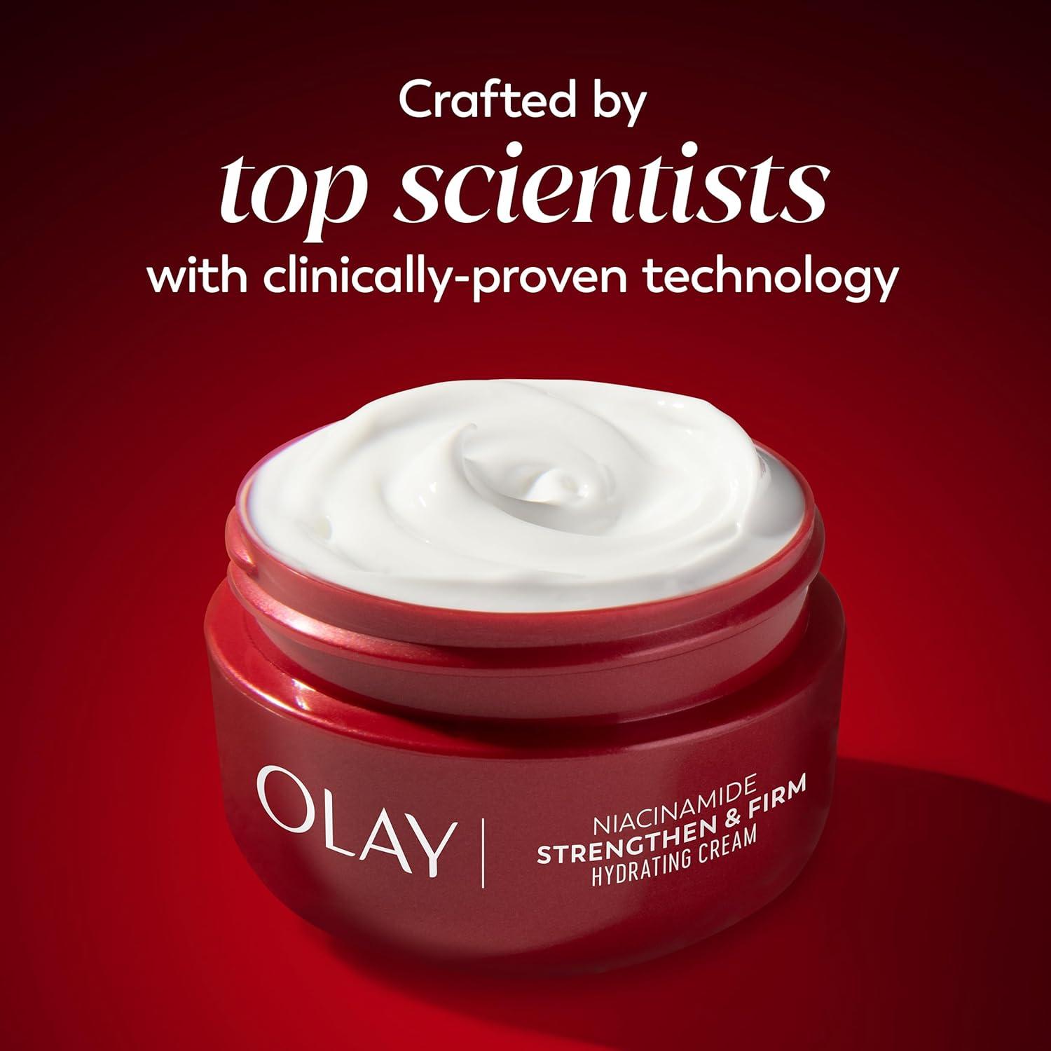 imageOlay Regenerist Radiance Niacinamide Face Moisturizer Strong amp Firm Cream for Women AntiAging AntiWrinkle Hydrating amp Skin Firming 2 Oz2 Ounce Pack of 1