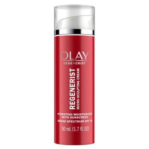 Face Moisturizer by Olay Regenerist Micro-Sculpting Cream Face Moisturizer with SPF 30 Broad Spectrum 1.7 oz(1.7 Fl Oz (Pack of 1))