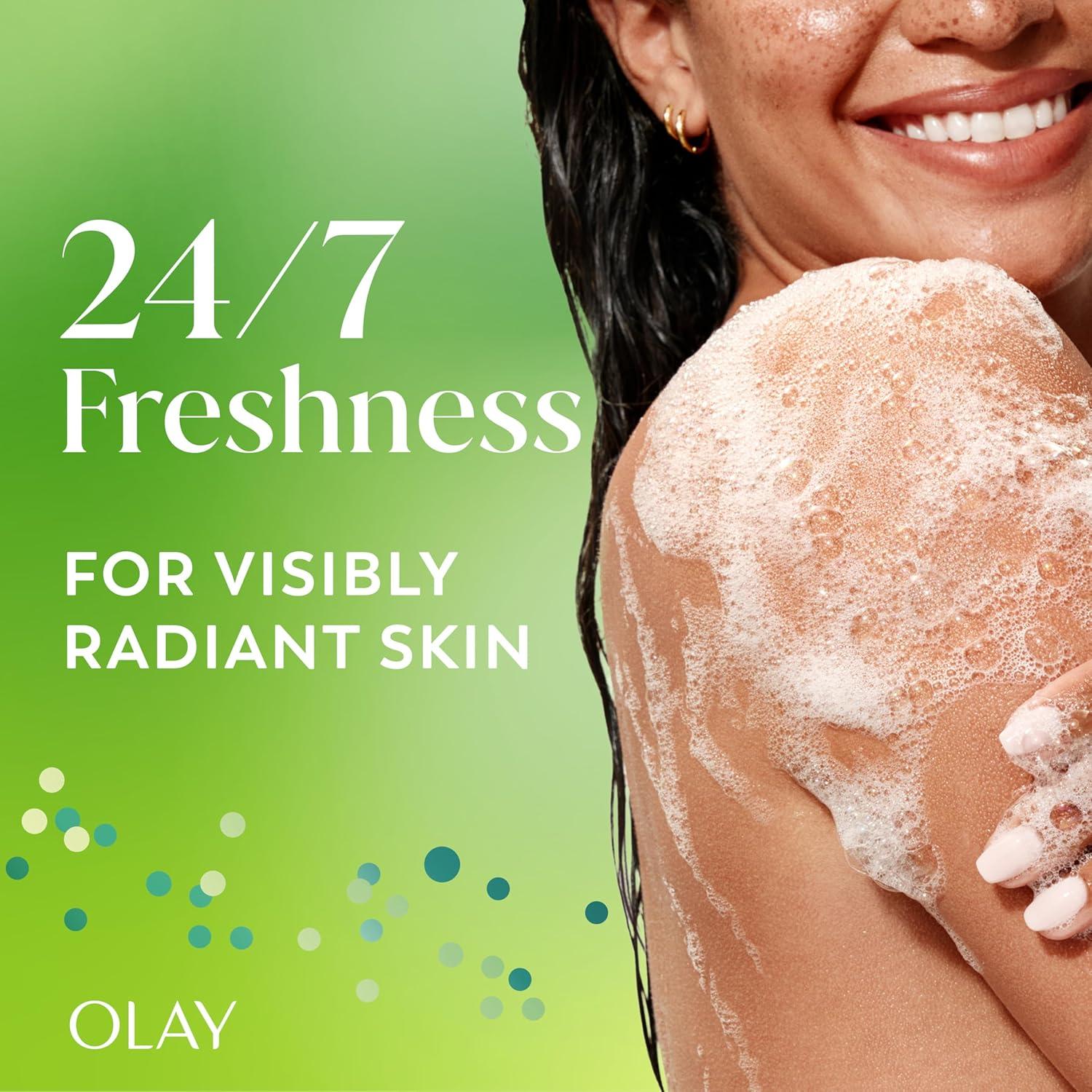 imageOlay Body Wash for Women 247 SkinLoving Freshness Miami Mocktails Plant Based Cleansers Vitamin B3 amp Antioxidant Blend For All Skin Types Mango Tango with Mango amp Hibiscus Scent 22 fl ozLime It Up with Lime Bergamot