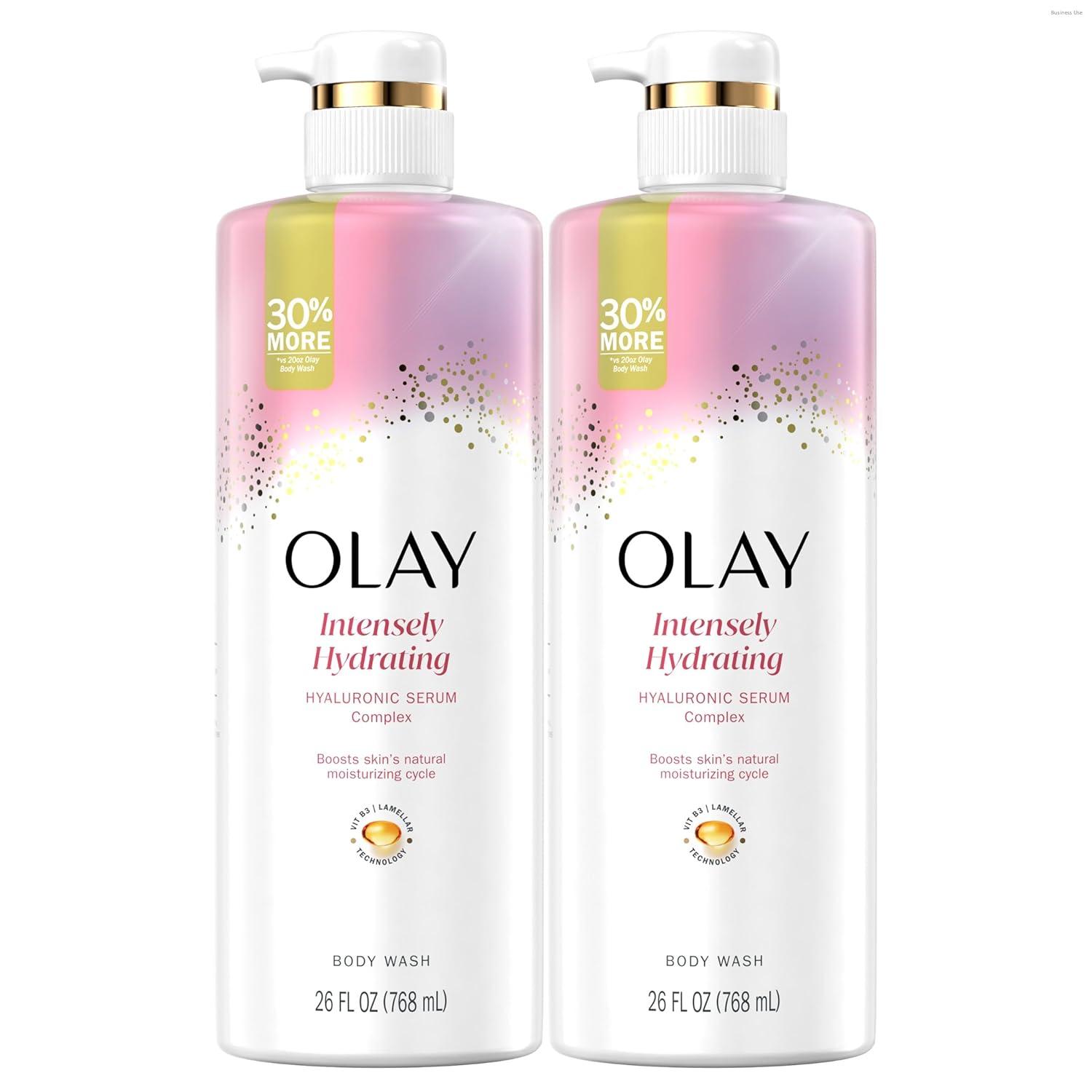 imageOlay Body Wash for Women Elasticity Boosting Collagen Peptide Serum Complex Renews Moisture Free of Parabens amp Phthalates Vitamin B3 Lameller Technology For All Skin Types 26 fl ozScented