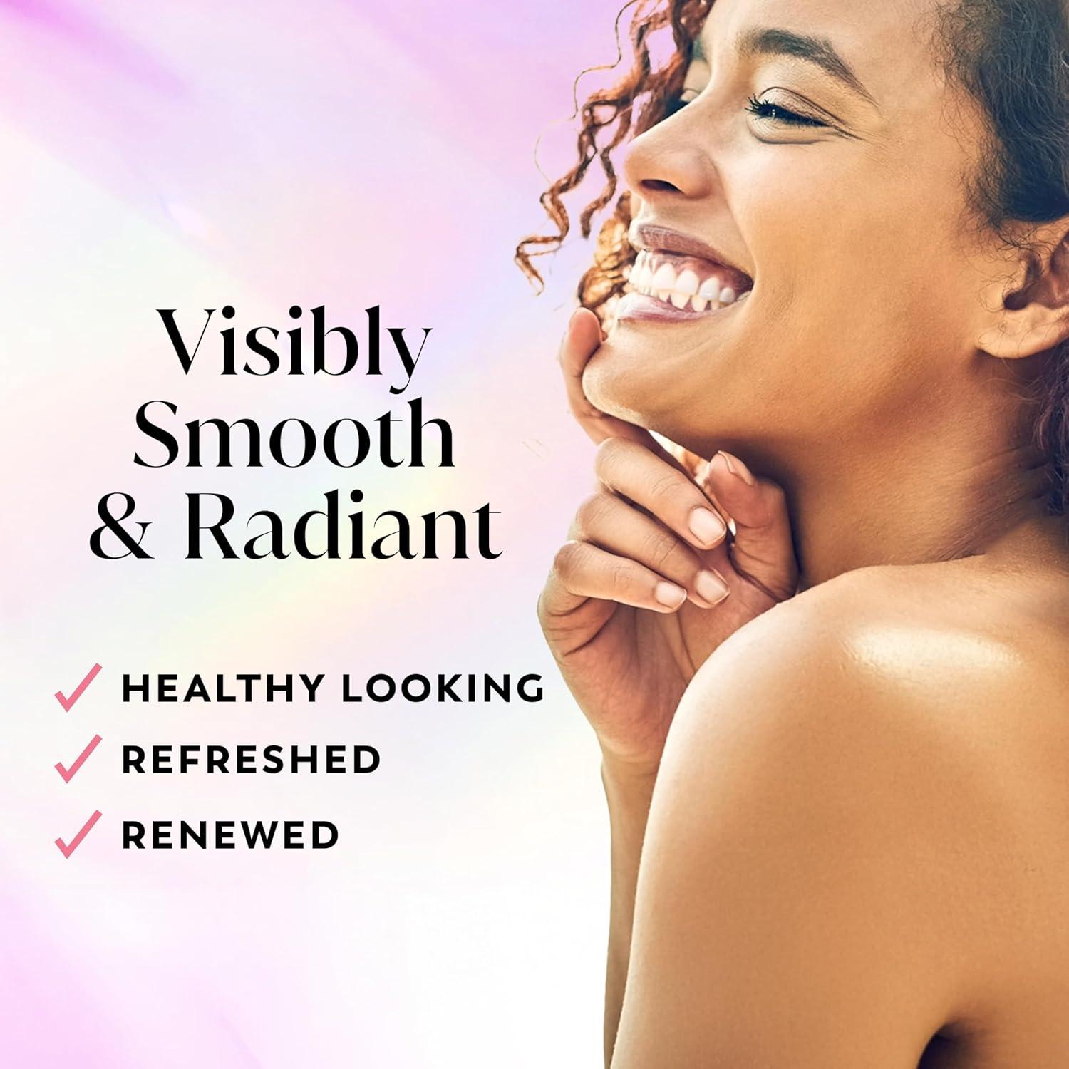imageOlay Body Wash for Women Fresh Radiance 247 SkinLoving Freshness Visibly Radiant Plant Based Cleansers Vitamin B3 amp Antioxidant Blend All Skin Types Vanilla Blossom amp Apricot Scent 22 fl ozBerries Frescas