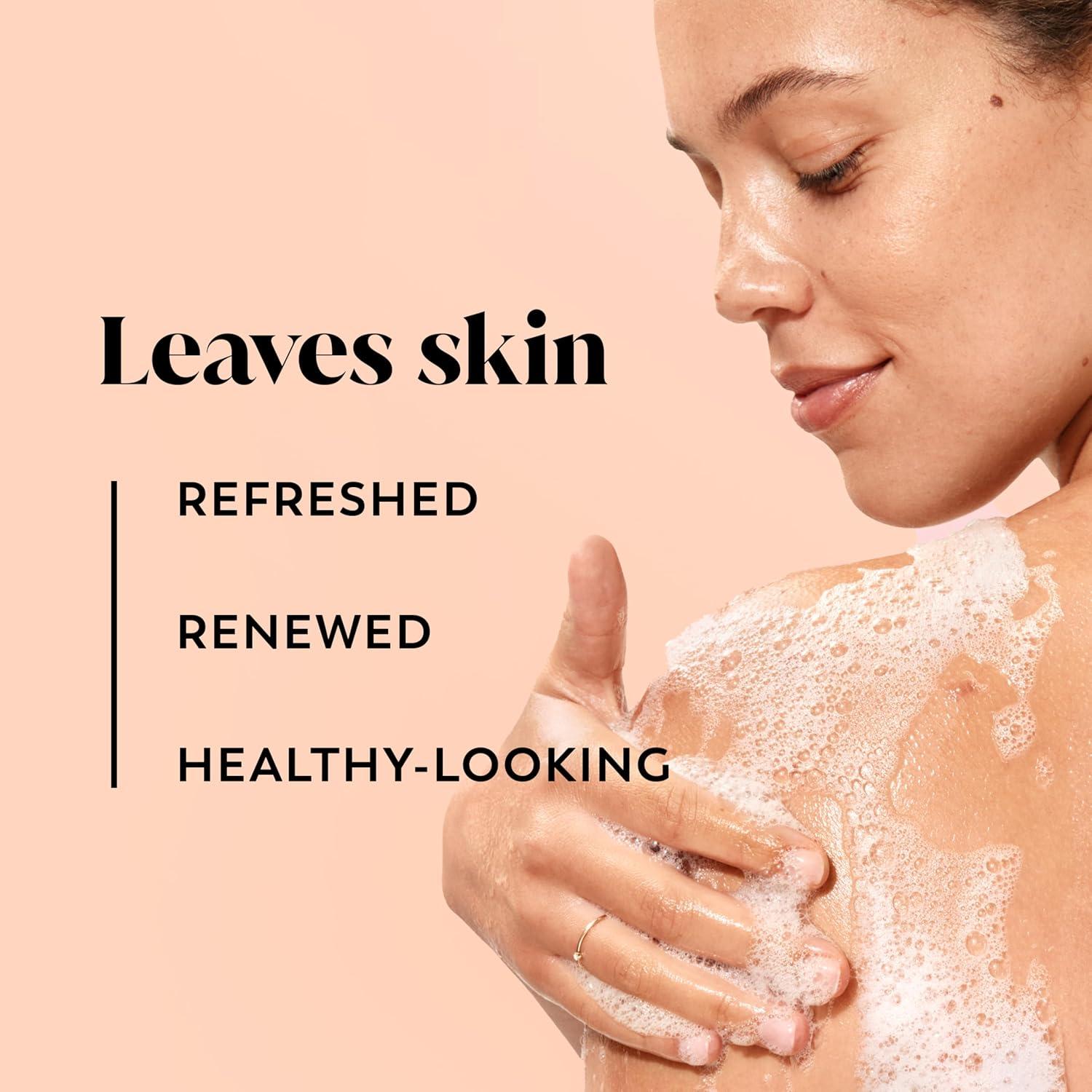 imageOlay Body Wash for Women Fresh Radiance 247 SkinLoving Freshness Visibly Radiant Plant Based Cleansers Vitamin B3 amp Antioxidant Blend All Skin Types Vanilla Blossom amp Apricot Scent 22 fl ozVanilla Blossom Apricot