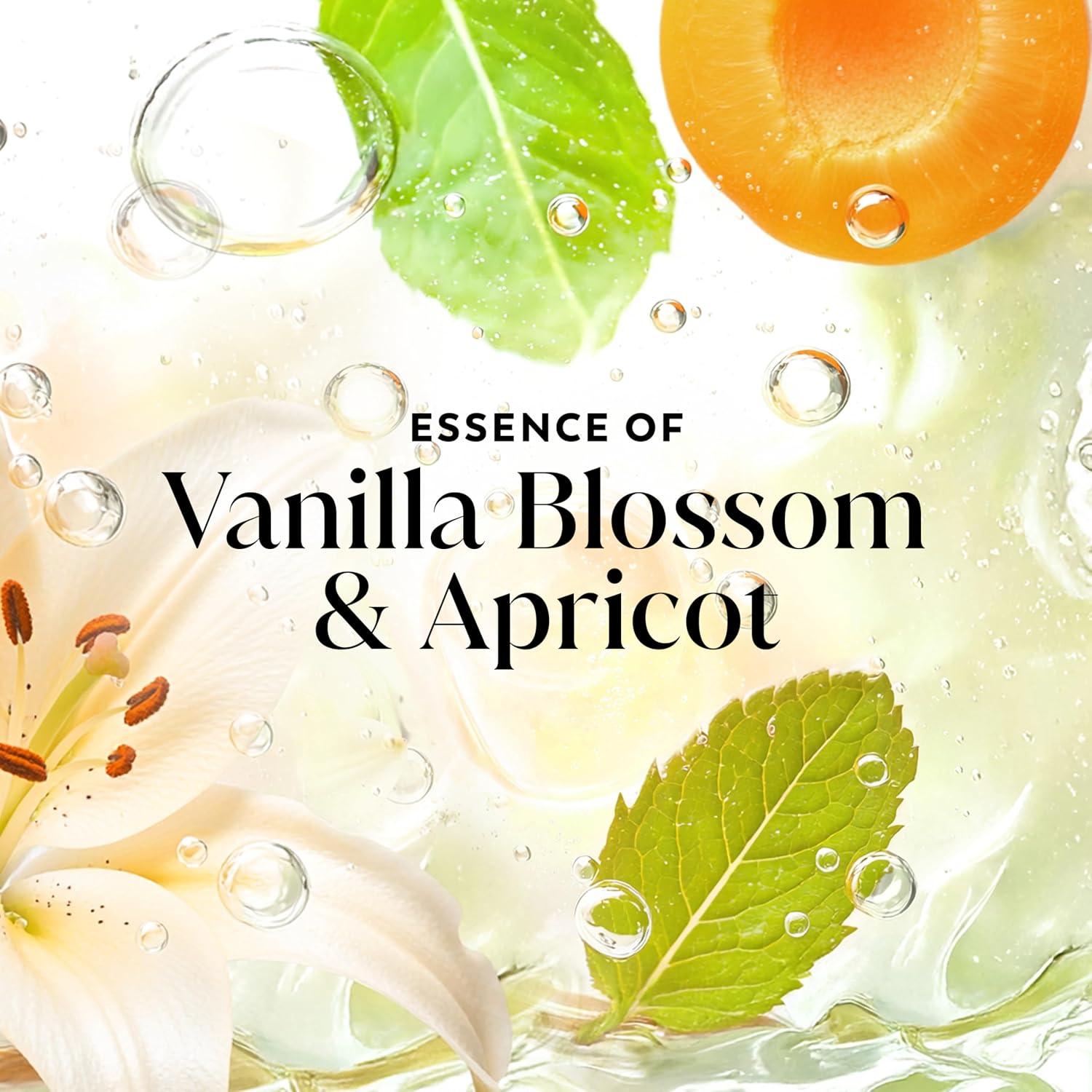 imageOlay Body Wash for Women Fresh Radiance 247 SkinLoving Freshness Visibly Radiant Plant Based Cleansers Vitamin B3 amp Antioxidant Blend All Skin Types Vanilla Blossom amp Apricot Scent 22 fl ozVanilla Blossom Apricot