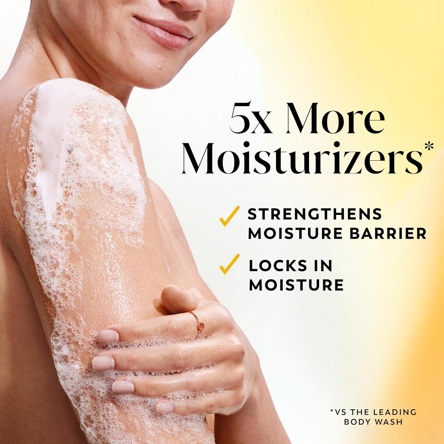 imageOlay Body Wash for Women Fresh Radiance 247 SkinLoving Freshness Visibly Radiant Plant Based Cleansers Vitamin B3 amp Antioxidant Blend For All Skin Types Strawberry amp Mint Scent 29 fl ozShea Butter