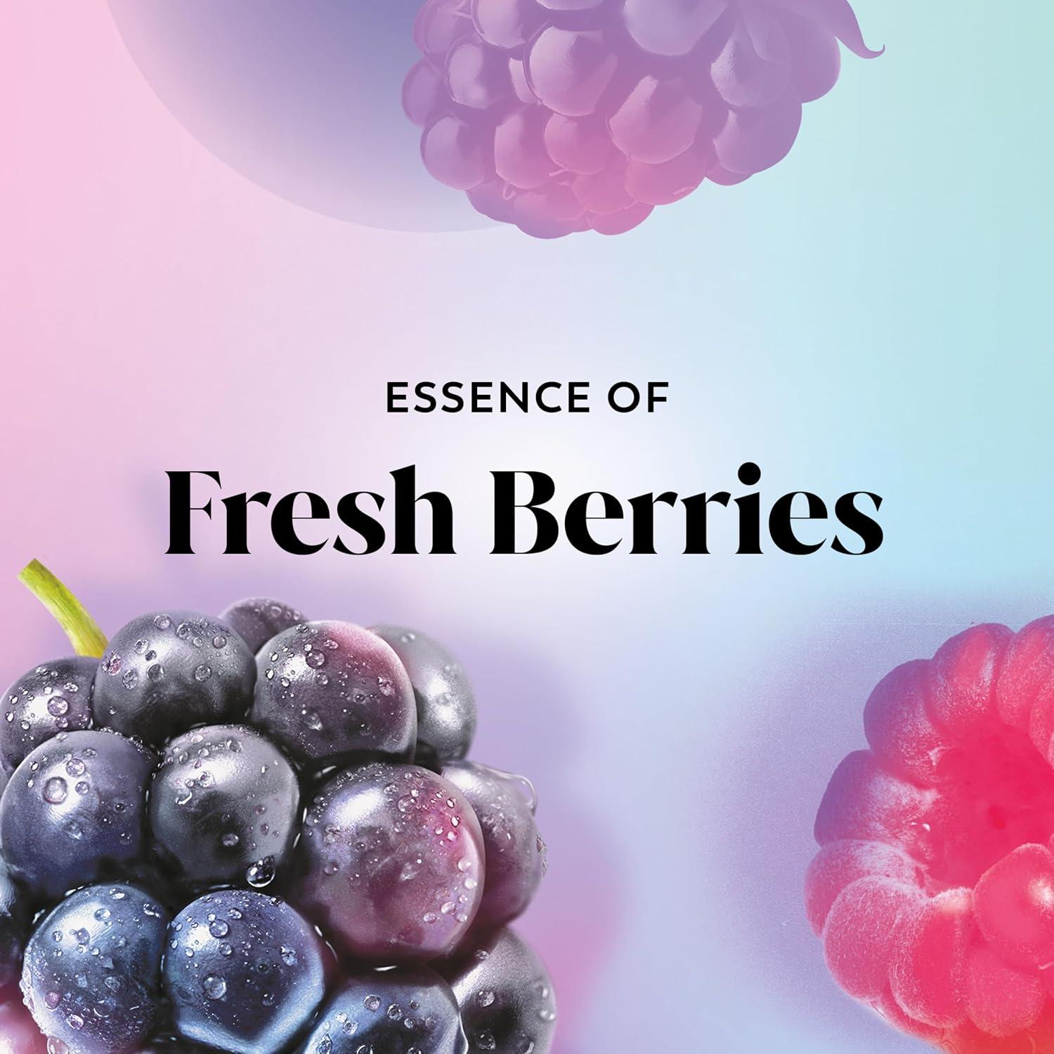 imageOlay Body Wash for Women Fresh Radiance Refreshing amp Renewing Made with Plant Based Cleansers B3 Botanical Complex For All Skin Types Fresh Berries Scent 22 fl oz Pack of 4Fresh Berries