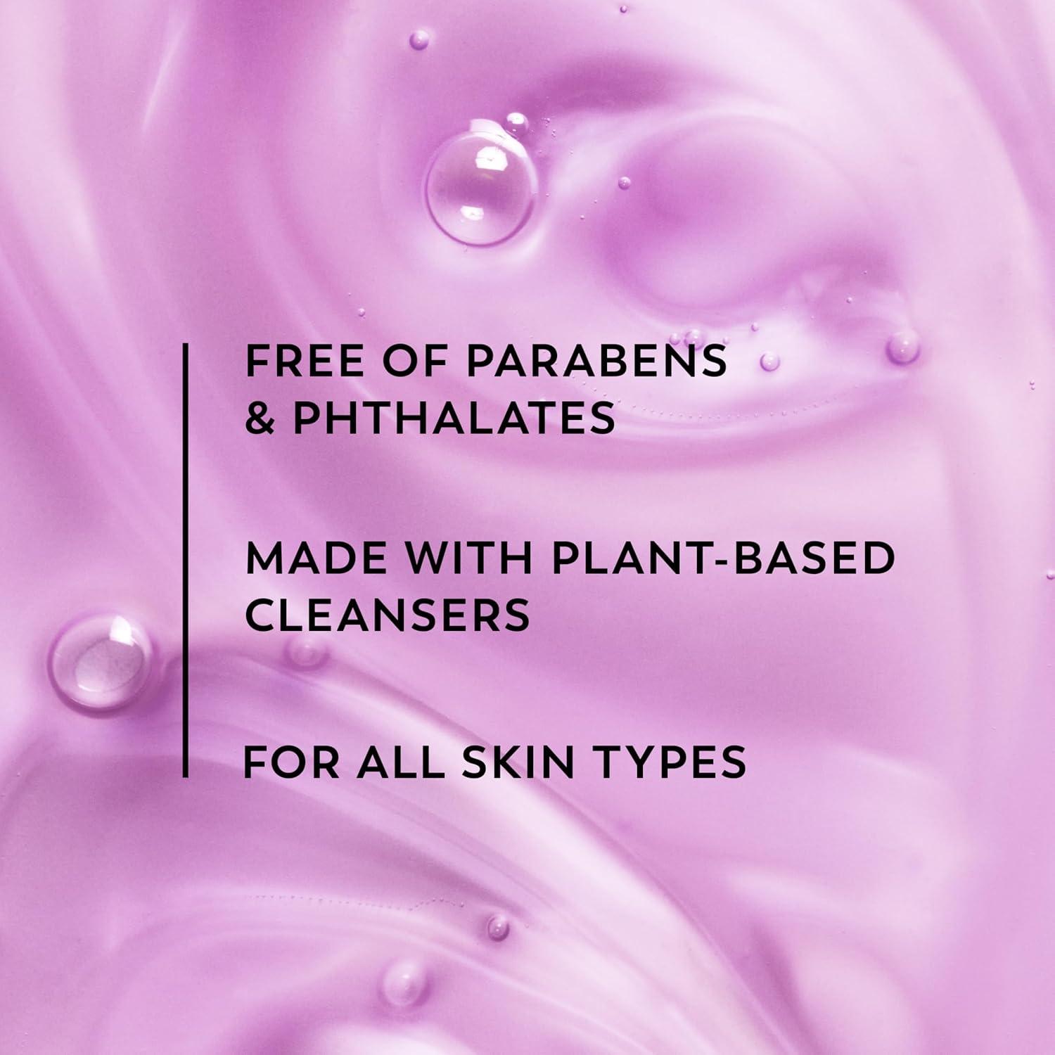 imageOlay Body Wash for Women Fresh Radiance Refreshing amp Renewing Made with Plant Based Cleansers B3 Botanical Complex For All Skin Types Peach amp Cherry Blossom Scent 33 fl ozPeach and Cherry Blossom