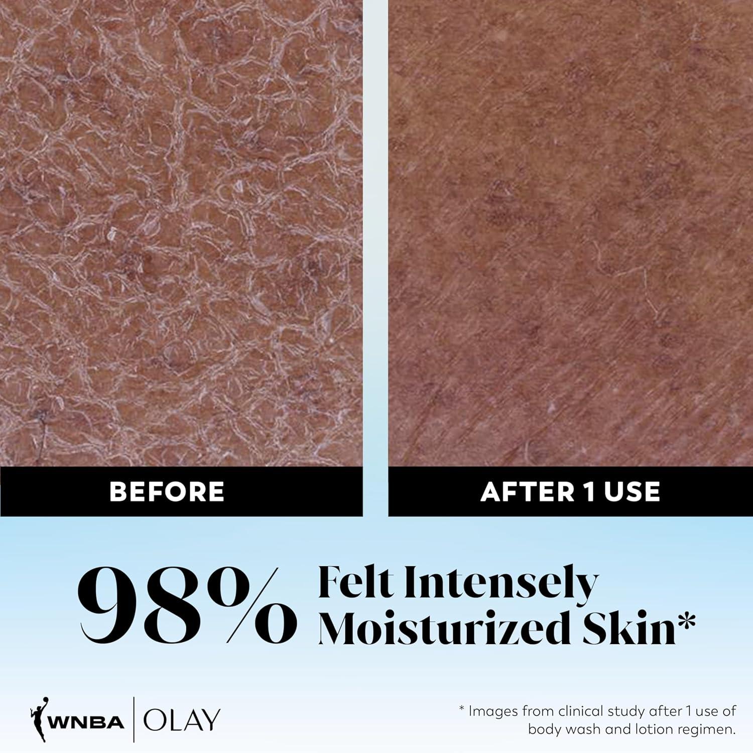 imageOlay Body Wash for Women Intensely Hydrating ProHyaluronic Acid Serum Complex Renews Moisture Vitamin B3 Lameller Technology For All Skin Types Mandarin Summer Fizz Scent 20 fl ozVictory Vibes Vanilla