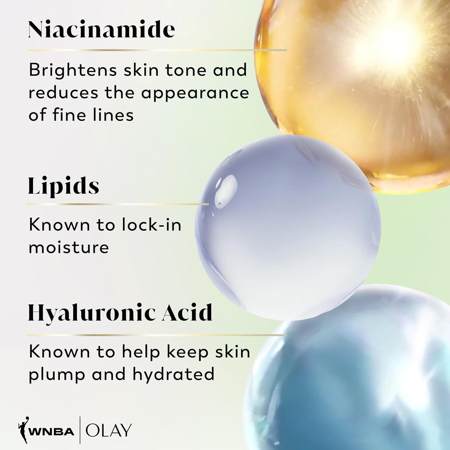 imageOlay Body Wash for Women Intensely Hydrating ProHyaluronic Acid Serum Complex Renews Moisture Vitamin B3 Lameller Technology For All Skin Types Mandarin Summer Fizz Scent 20 fl ozCourtside Citrus