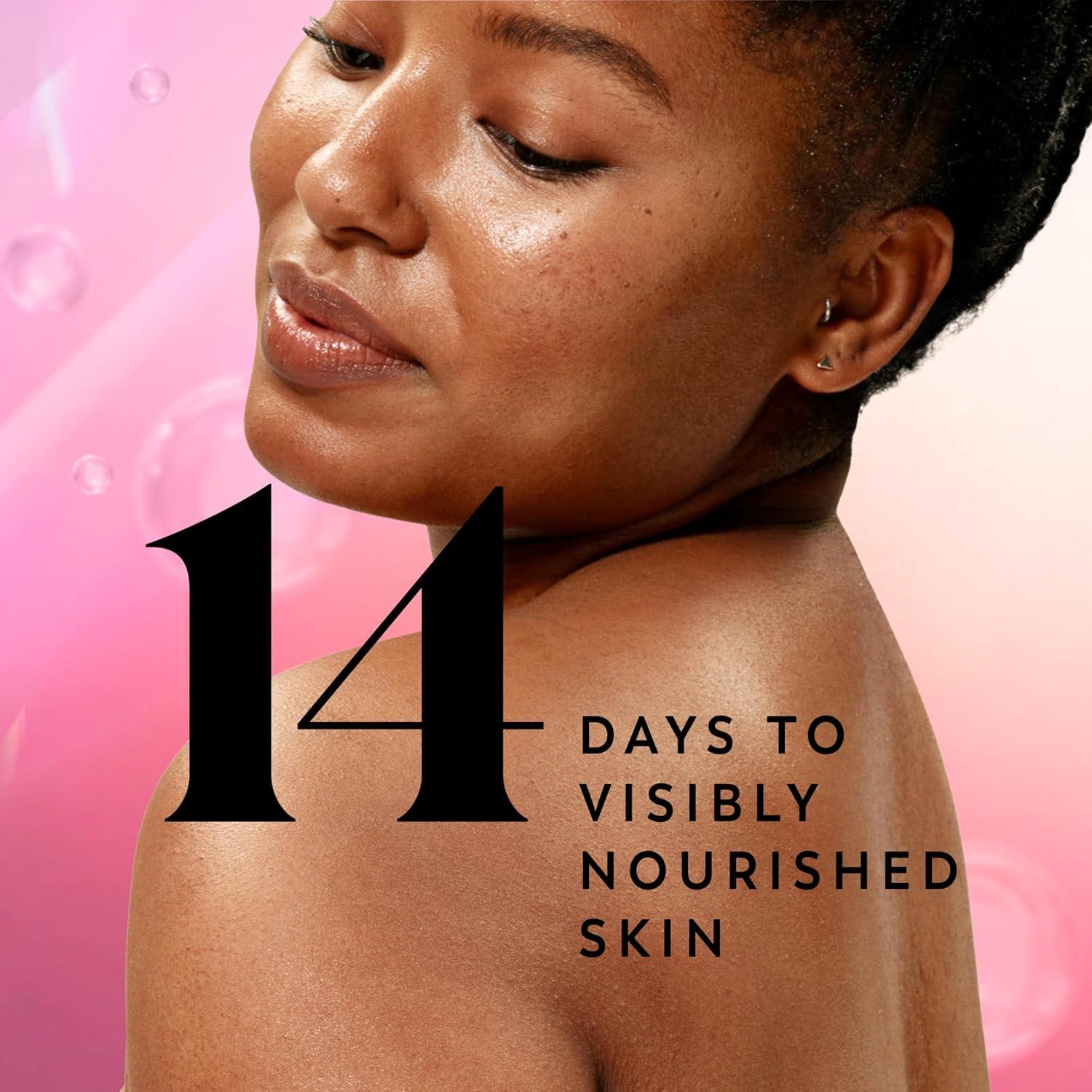 imageOlay Body Wash for Women Intensely Hydrating ProHyaluronic Acid Serum Complex Renews Moisture Vitamin B3 Lameller Technology For All Skin Types Mandarin Summer Fizz Scent 20 fl ozStrawberry