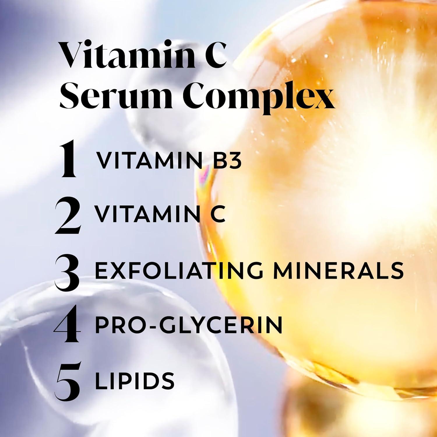 imageOlay Body Wash for Women Tone Brightening Exfoliation Vitamin C Serum Complex Renew Moisture Free of Parabens amp Phthalates Vitamin B3 Lameller Technology For All Skin Types 20 fl oz Pack of 4Tone Brightening