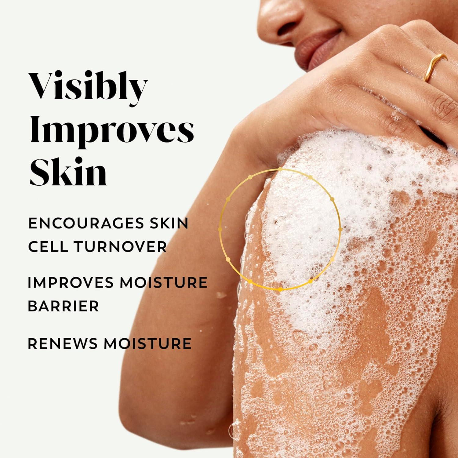 imageOlay Body Wash for Women Tone Brightening Exfoliation Vitamin C Serum Complex Renew Moisture Free of Parabens amp Phthalates Vitamin B3 Lameller Technology For All Skin Types 20 fl oz Pack of 4Tone Brightening