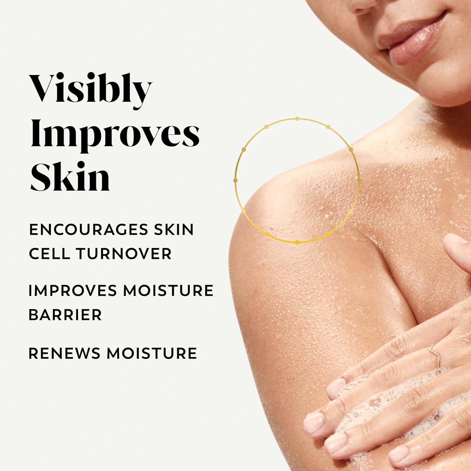 imageOlay Body Wash for Women Tone Brightening Exfoliation Vitamin C Serum Complex Renew Moisture Free of Parabens amp Phthalates Vitamin B3 Lameller Technology For All Skin Types 20 fl oz Pack of 4Regenerist