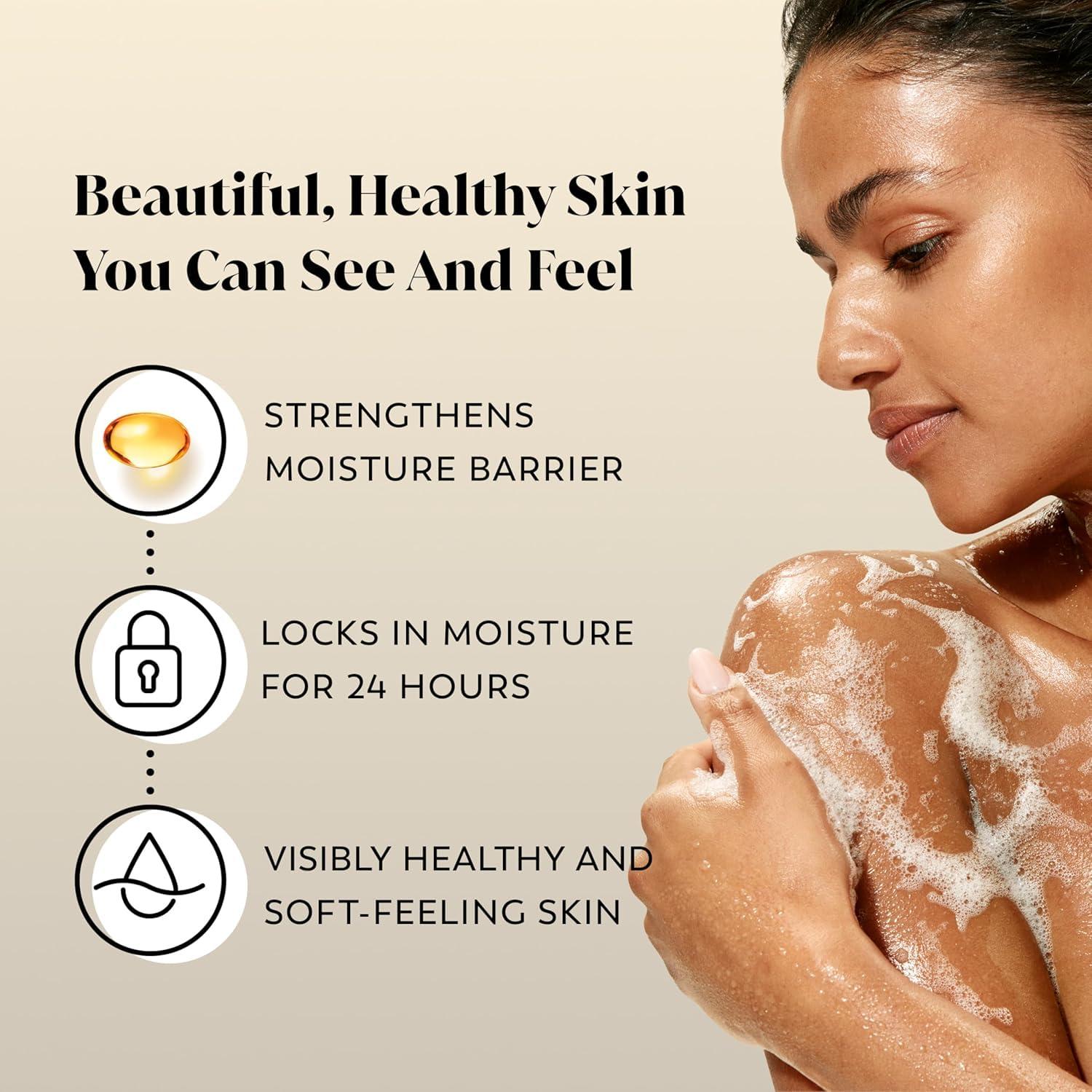 imageOlay Body Wash for Women Ultra Moisture 24hr Moisturizing Hydrating amp Refreshing B3 Vitamin Complex Free of Parabens amp Phthalates For All Skin Types Coconut Oil Scent 33 fl oz Pack of 4Coconut
