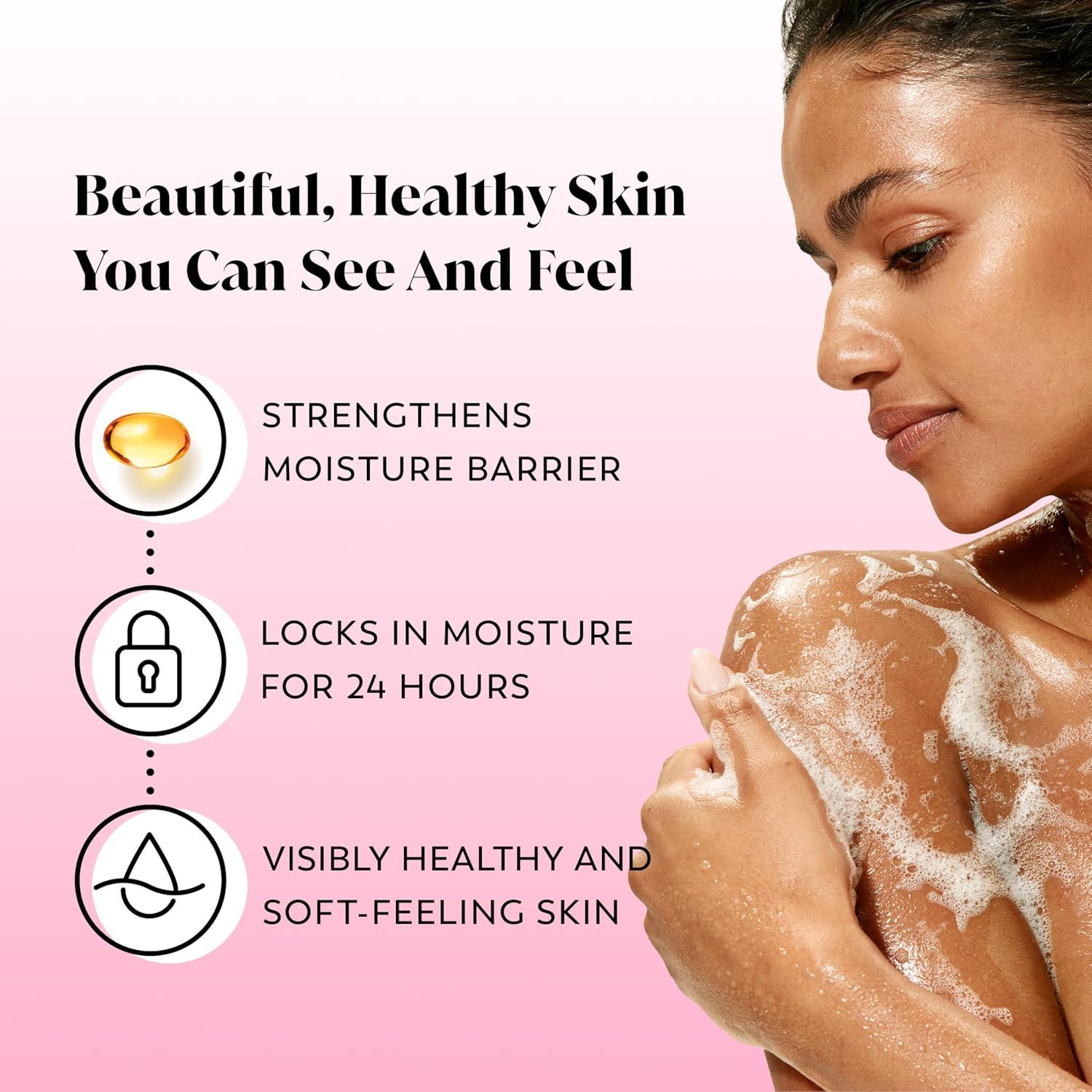 imageOlay Body Wash for Women Ultra Moisture 24hr Moisturizing Hydrating amp Refreshing B3 Vitamin Complex Free of Parabens amp Phthalates For All Skin Types Shea Butter Scent 22 fl ozOat Extract