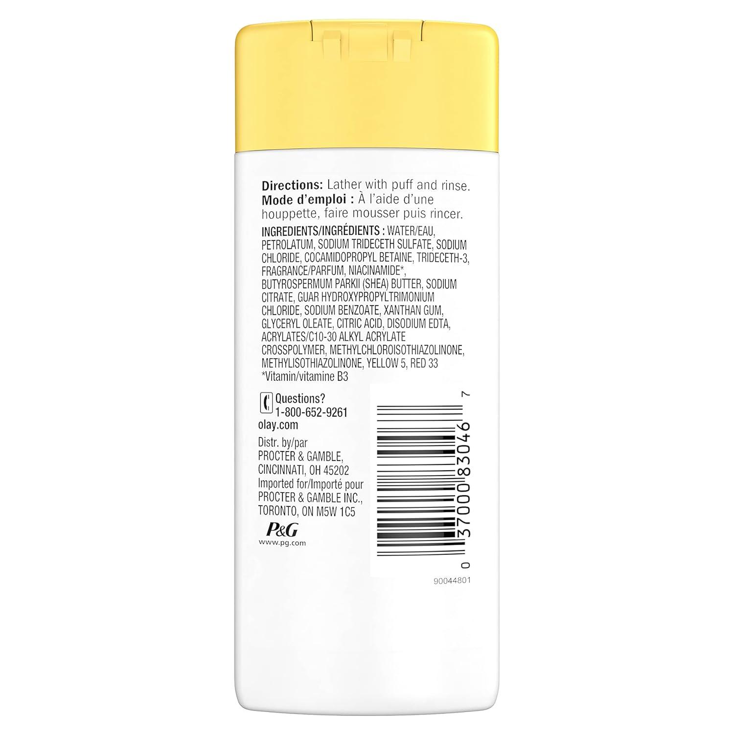 imageOlay Body Wash for Women Ultra Moisture 24hr Moisturizing Hydrating amp Refreshing B3 Vitamin Complex Free of Parabens amp Phthalates for All Skin Types Shea Butter Scent 30 fl oz Pack of 24Shea Butter