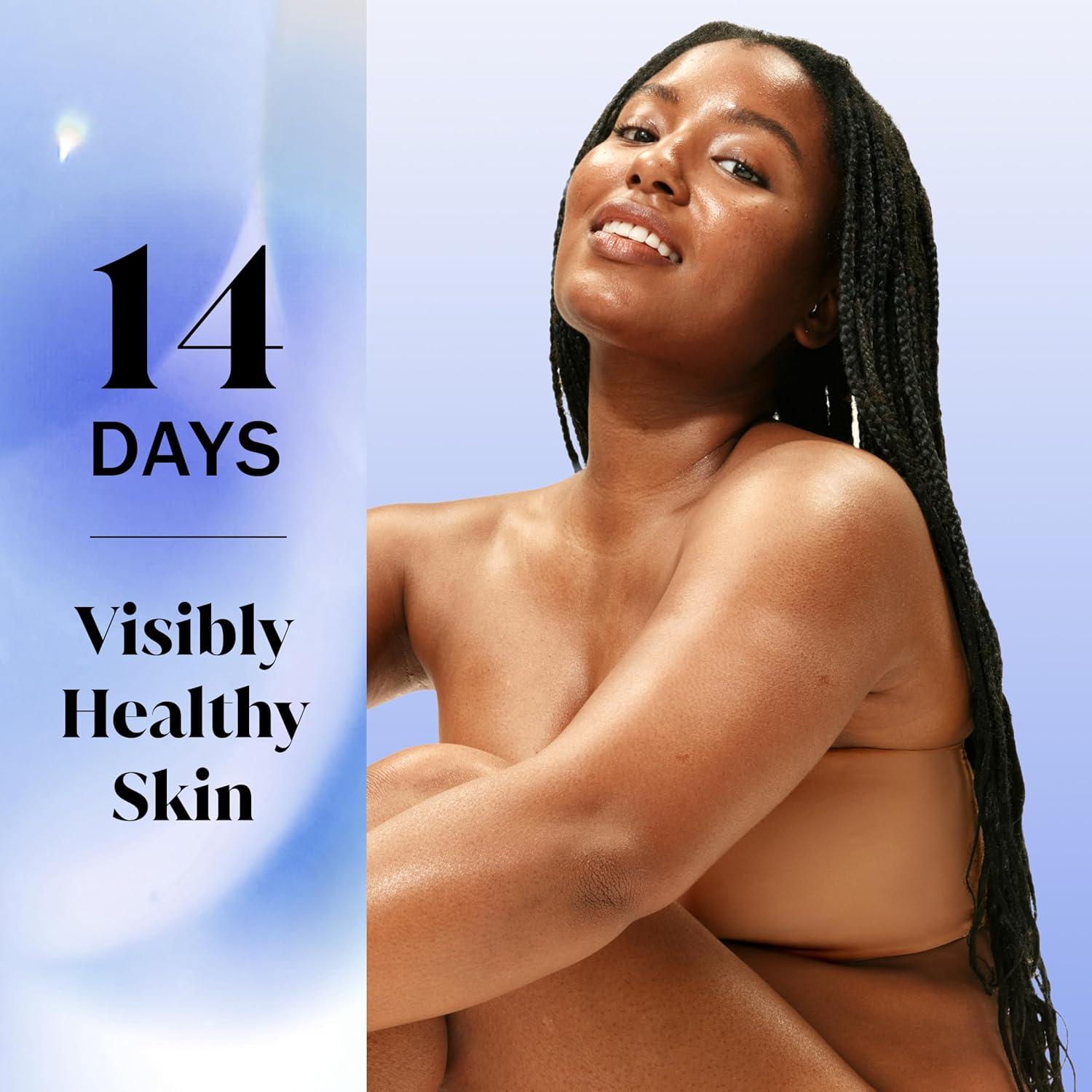 imageOlay Body Wash for Women Ultra Moisture Exfoliating Formula 24hr Moisturizing Hydrating amp Replenshing B3 Vitamin Complex For All Skin Types Sea Minerals Scent 33 fl oz Pack of 4