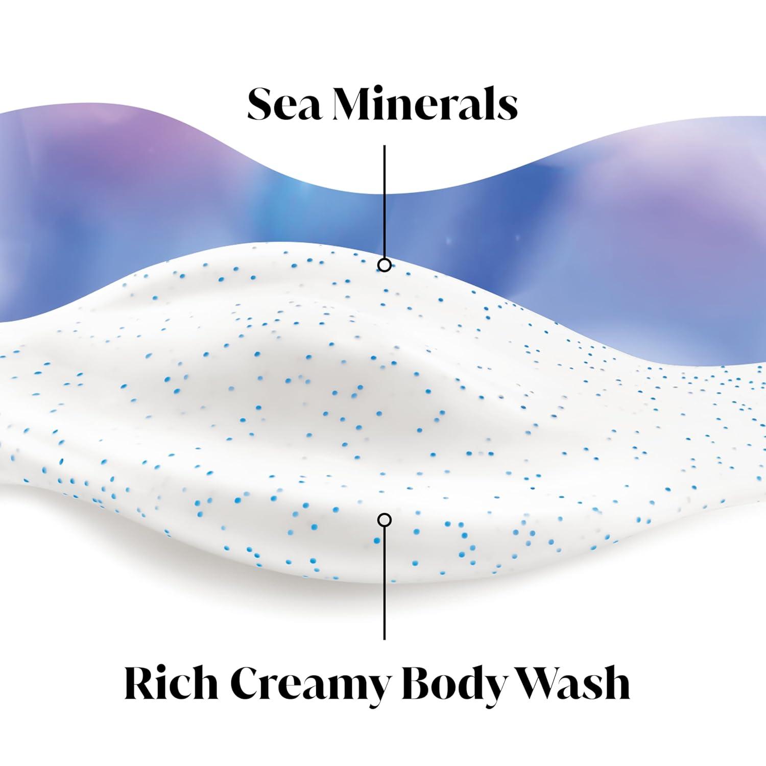 imageOlay Body Wash for Women Ultra Moisture Exfoliating Formula 24hr Moisturizing Hydrating amp Replenshing B3 Vitamin Complex For All Skin Types Sea Minerals Scent 33 fl oz Pack of 4