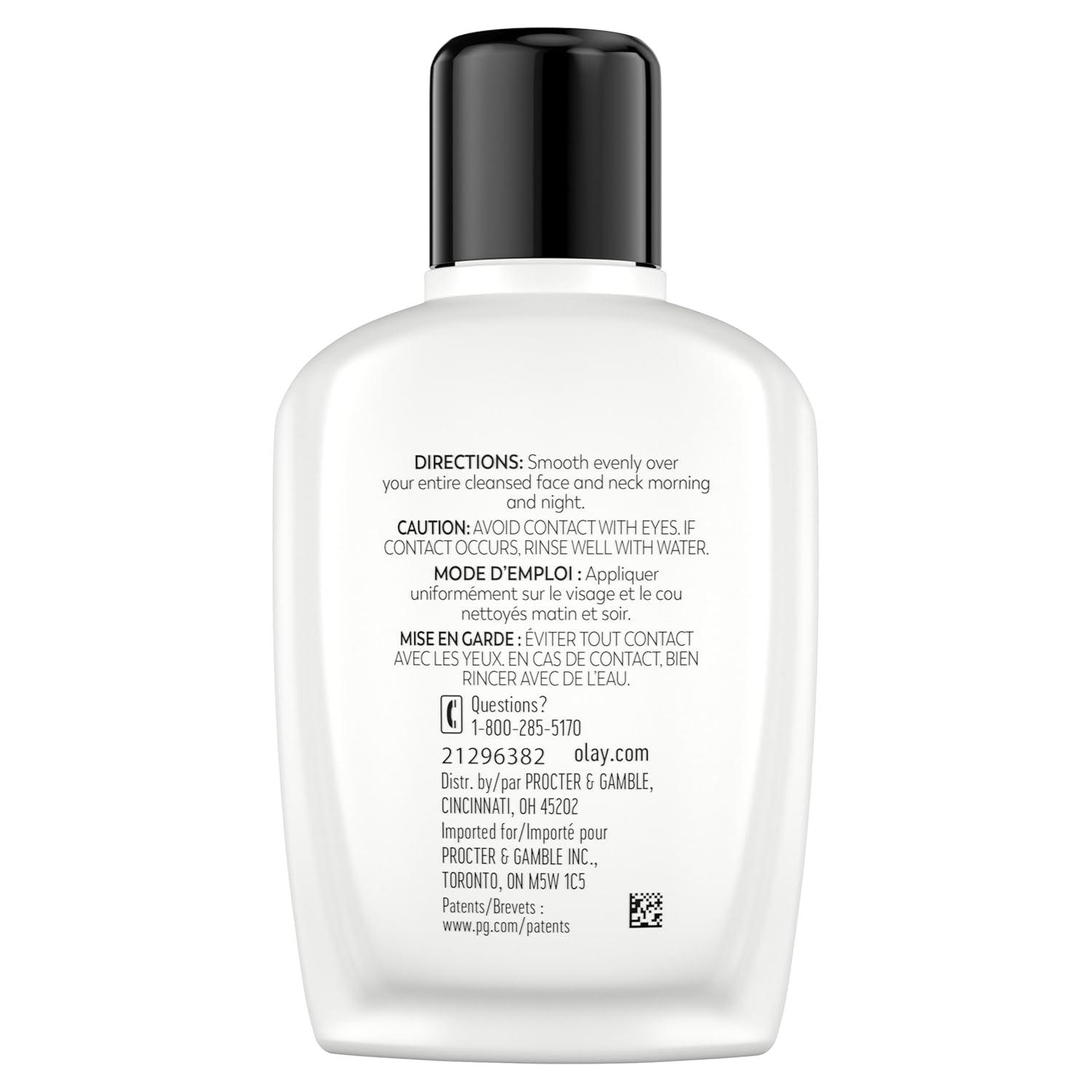 imageOlay Face Moisturizer Active Hydrating Beauty Fluid Lotion Original Facial Moisturizer 4 Oz Pack of 24 Ounce Pack of 2