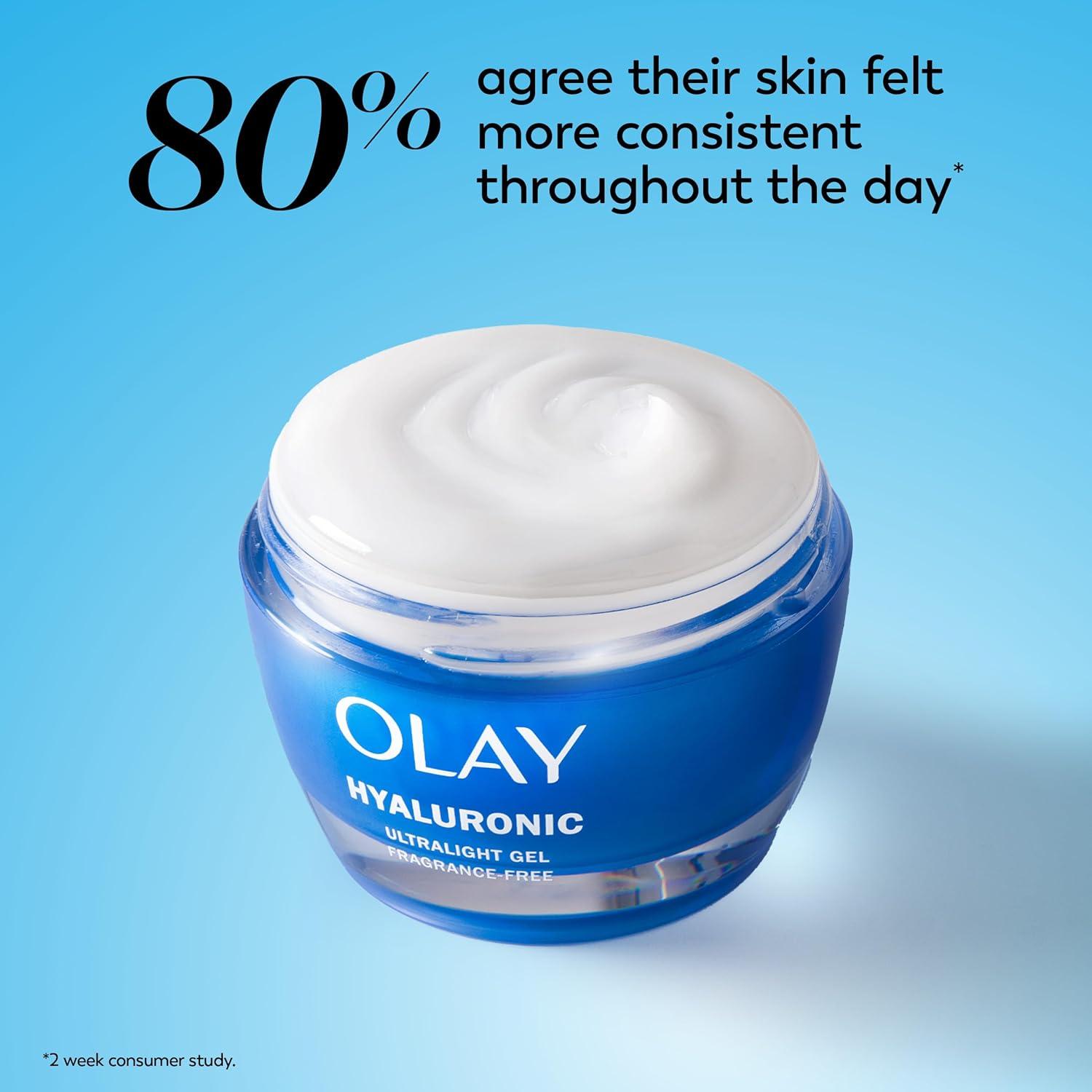imageOlay Regenerist Hyaluronic Peptide 24 Gel Face Moisturizer FragranceFree Trial Size 5 oz05 Fl Oz Pack of 1