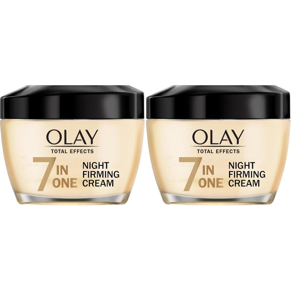 imageOlay Total Effects Night Firming Cream Face Moisturizer 17 oz17 Fl Oz Pack of 2