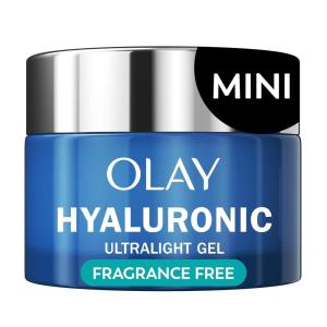 Olay Regenerist Hyaluronic + Peptide 24 Gel Face Moisturizer, Fragrance-Free, Trial Size, .5 oz(0.5 Fl Oz (Pack of 1))