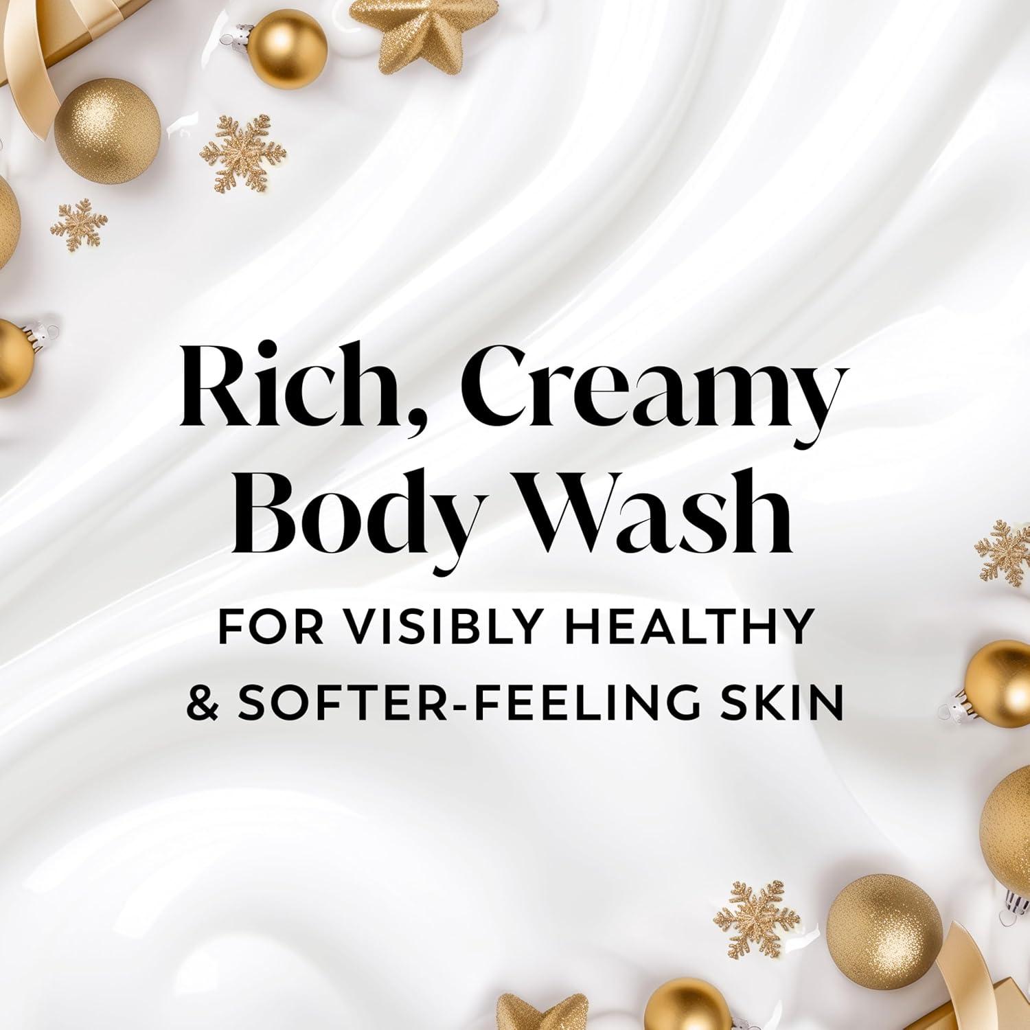 imageOlay Body Wash for Women Hydrating amp Moisturizing Holiday Edition With Plant Based Cleansers B3 Complex For All Skin Types Fireside Fir with Fresh Spruce amp Sandalwood Scent 22 fl ozVanilla