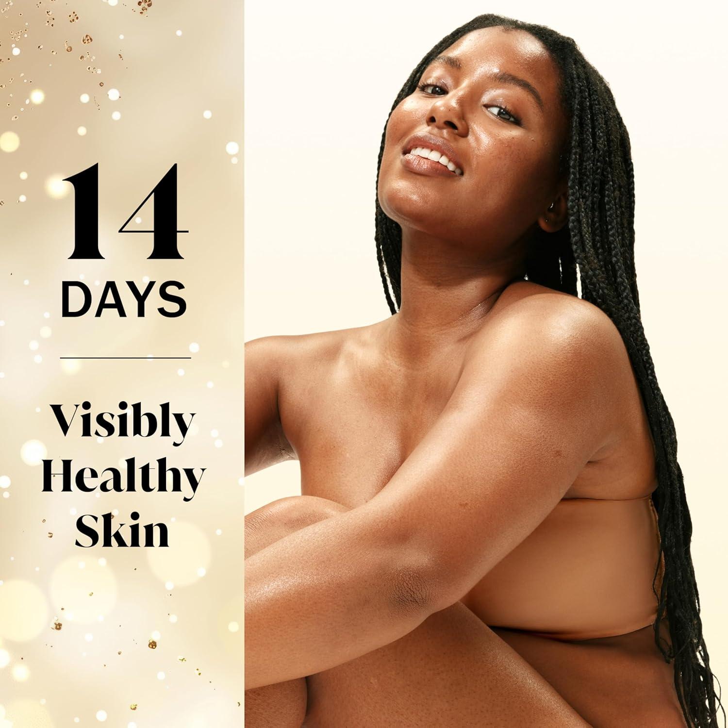imageOlay Body Wash for Women Hydrating amp Moisturizing Holiday Edition With Plant Based Cleansers B3 Complex For All Skin Types Fireside Fir with Fresh Spruce amp Sandalwood Scent 22 fl ozVanilla