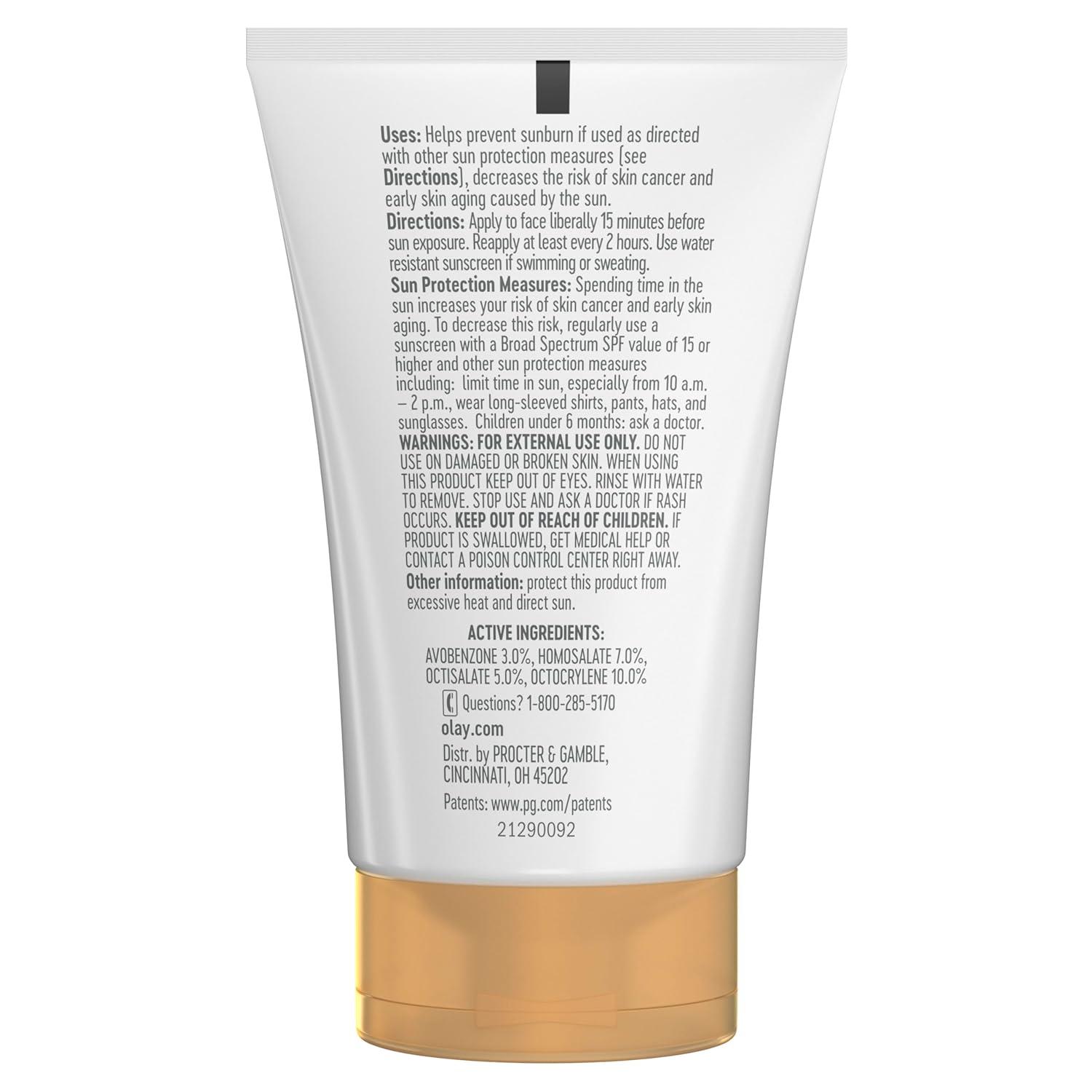 imageOlay Invisible Sunscreen SPF 35 100 Invisible Facial Sunscreen and Makeup Primer FragranceFree Weightless No White Cast Broad Spectrum Sun Protection with Vitamin C amp E Aloe Vera 17 Oz17 Ounce Pack of 1