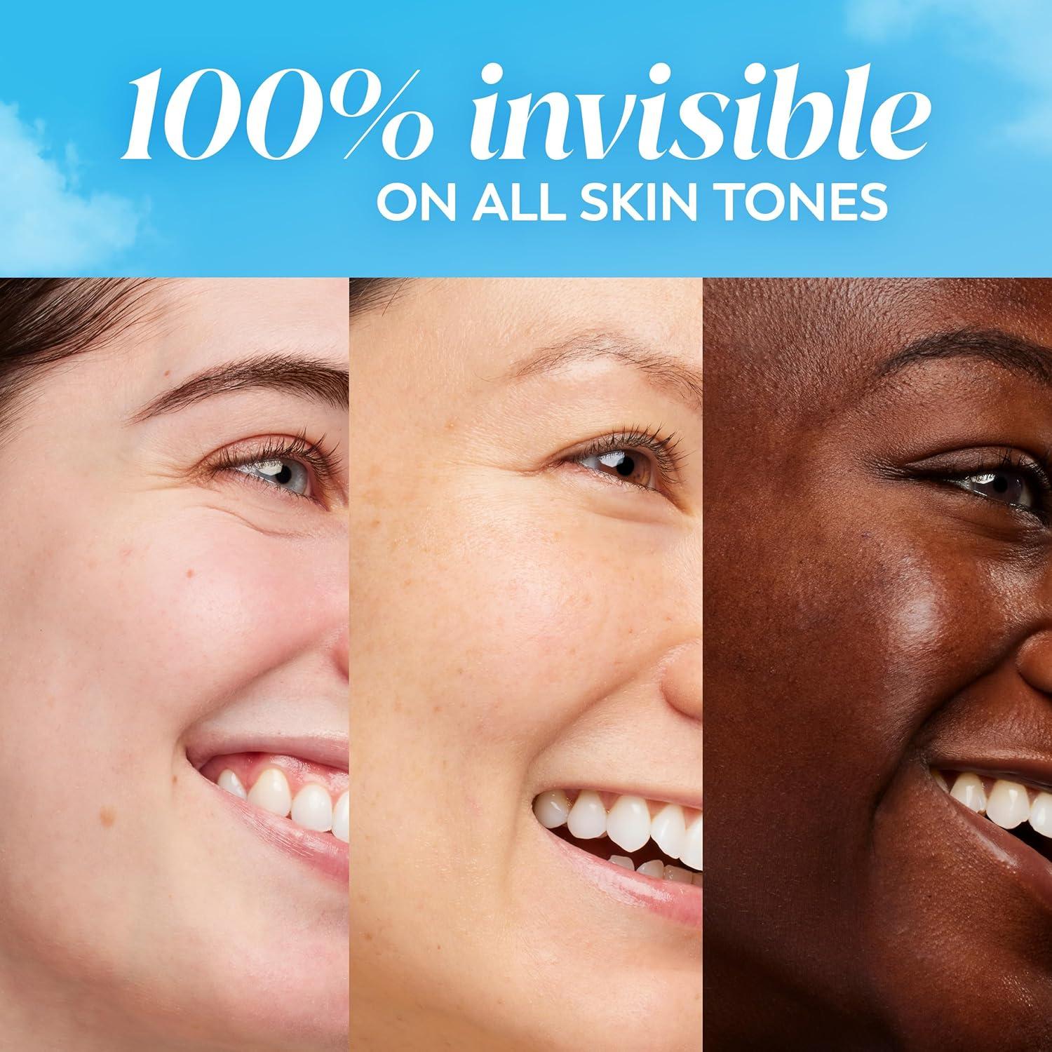 imageOlay Invisible Sunscreen SPF 35 100 Invisible Facial Sunscreen and Makeup Primer FragranceFree Weightless No White Cast Broad Spectrum Sun Protection with Vitamin C amp E Aloe Vera 17 Oz17 Ounce Pack of 1