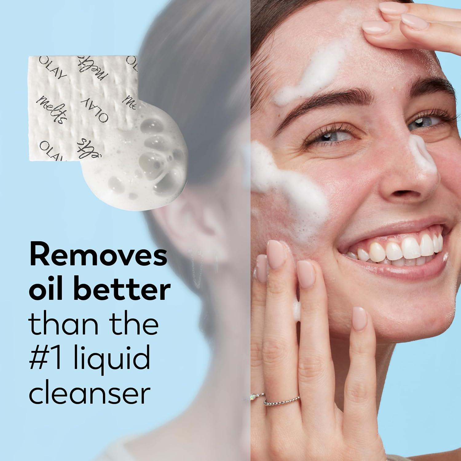 imageOlay Retinol Face Moisturizer 24 MAX AntiAging Night Cream for Women FragranceFree AntiWrinkle Skin Care 17 oz amp Trial Size Retinol Cleansing Melts WaterActivated Face Wash 12 ct