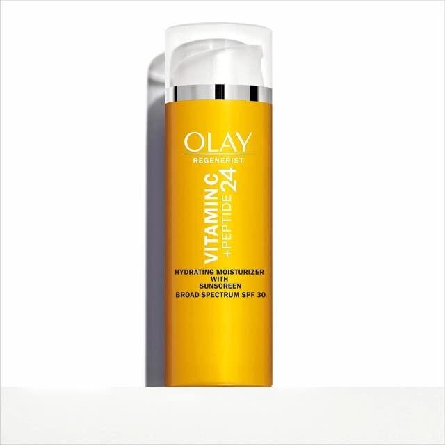 imageOlay Vitamin C Hydrating moisturizer with sunscreen SPF 30 17 Oz17 Fl Oz Pack of 1