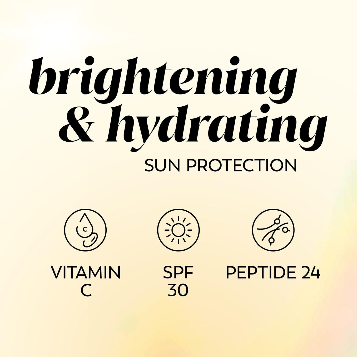 imageOlay Vitamin C Hydrating moisturizer with sunscreen SPF 30 17 Oz17 Fl Oz Pack of 2
