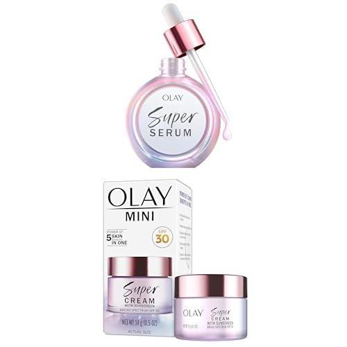imageOlay Super Serum 10 oz Super Cream with Sunscreen SPF30 05 oz