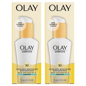 Olay Invisible Sunscreen, SPF 35, 100% Invisible Facial Sunscreen and Makeup Primer – Fragrance-Free, Weightless, No White Cast Broad Spectrum Sun Protection with Vitamin C & E, Aloe Vera, 1.7 Oz(2.5 Fl Oz (Pack of 2))