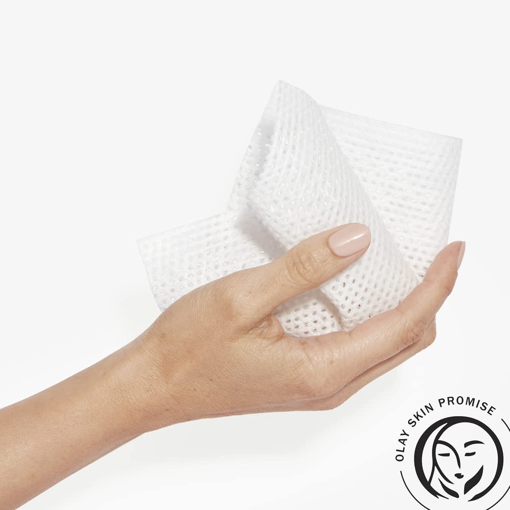 imageMakeup Remover Wipes by Olay Daily Facials Gentle Clean 5in1 Water Activated Cleansing Cloths 33 count Packaging may VaryUnscented