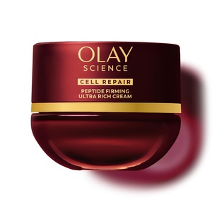 Peptide Face Moisturizer | Asian Skin Care, Anti-Aging Face Cream – 7 Synergy Peptides Complex, 1.7oz(Ultra Rich Cream)